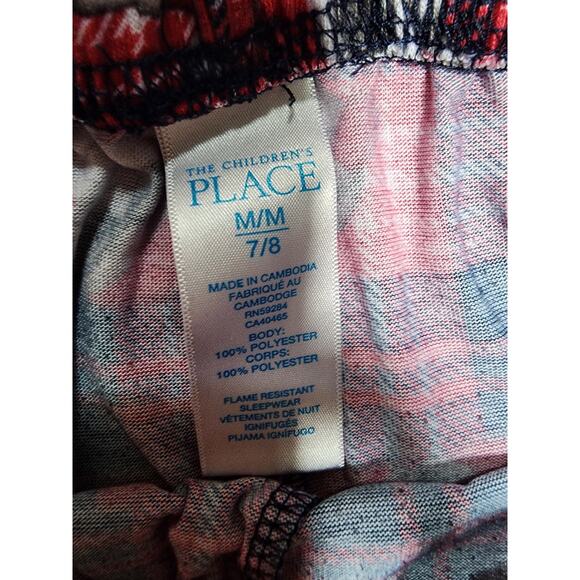 Children's Place "#merrydabmas" 2pc Pajama Set 7/8 - Picture 6 of 6